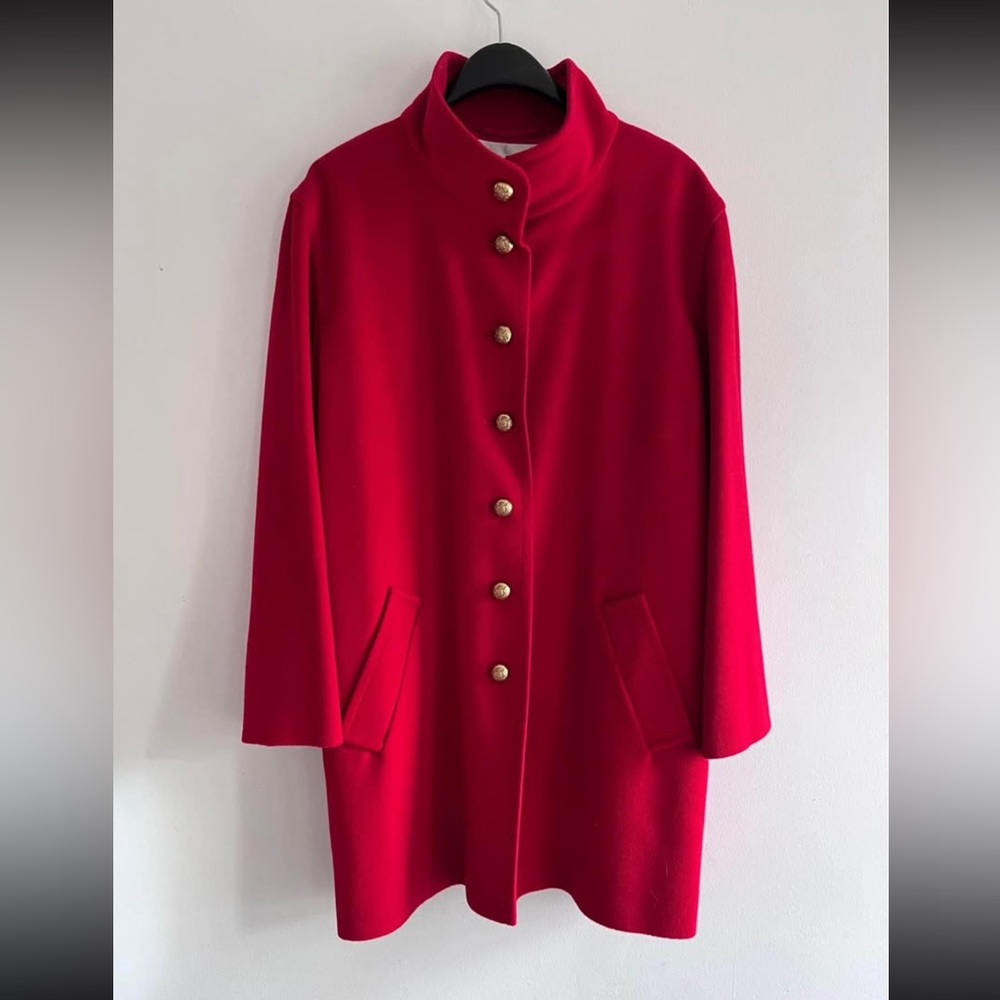 BEAUTIFUL VINTAGE 80’s Jaeger Wool & Cashmere Coat